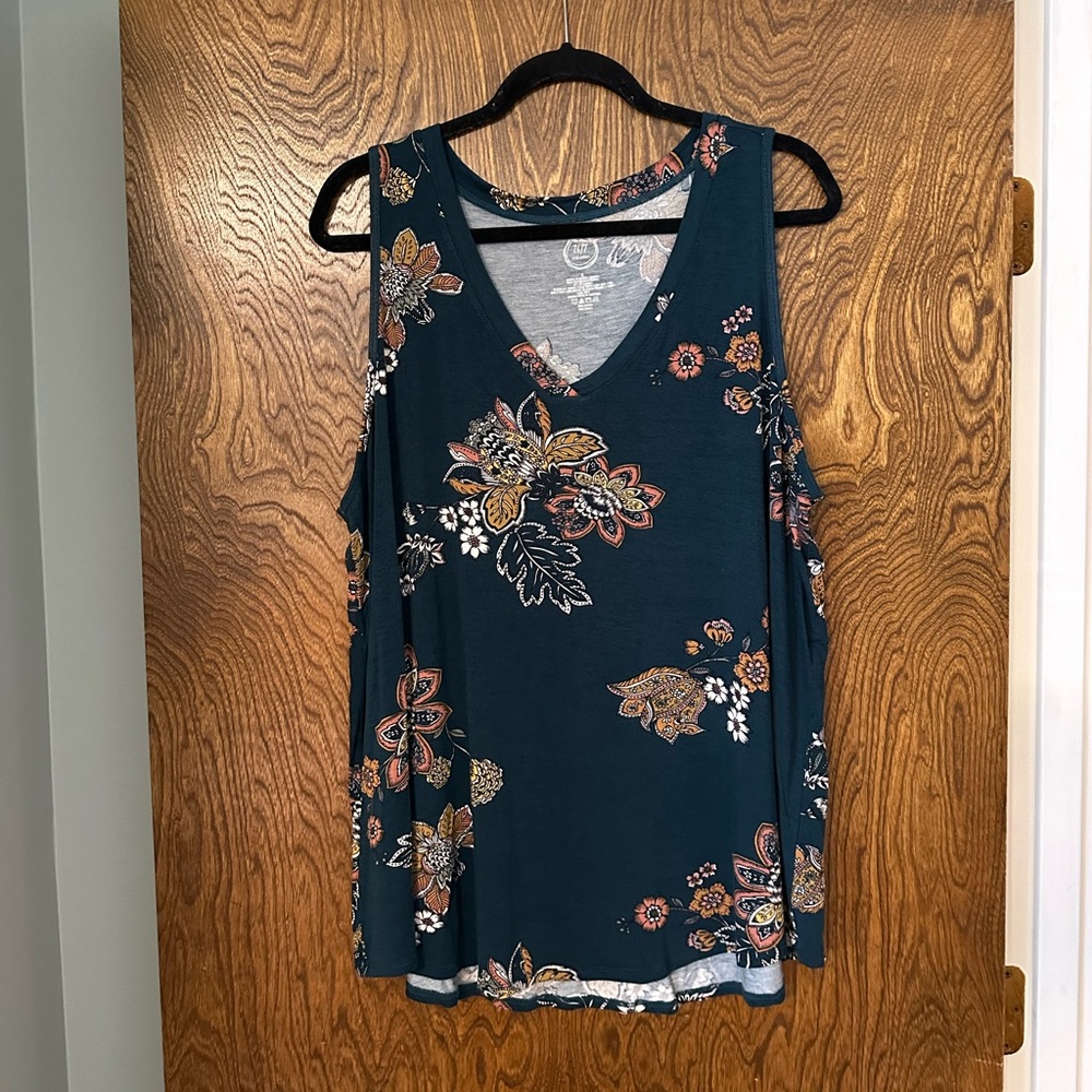 Maurices 24/7 Floral Tank